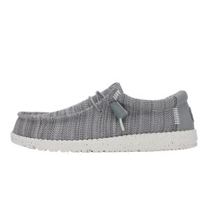 Wally Stretch Sox Wide – Grey