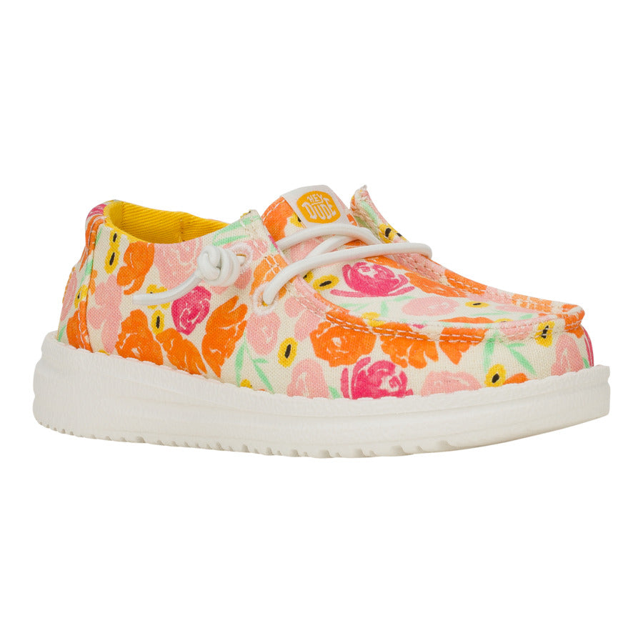 Wendy Toddler Watercolor Florals – Multi/Petal Pink - Image 7