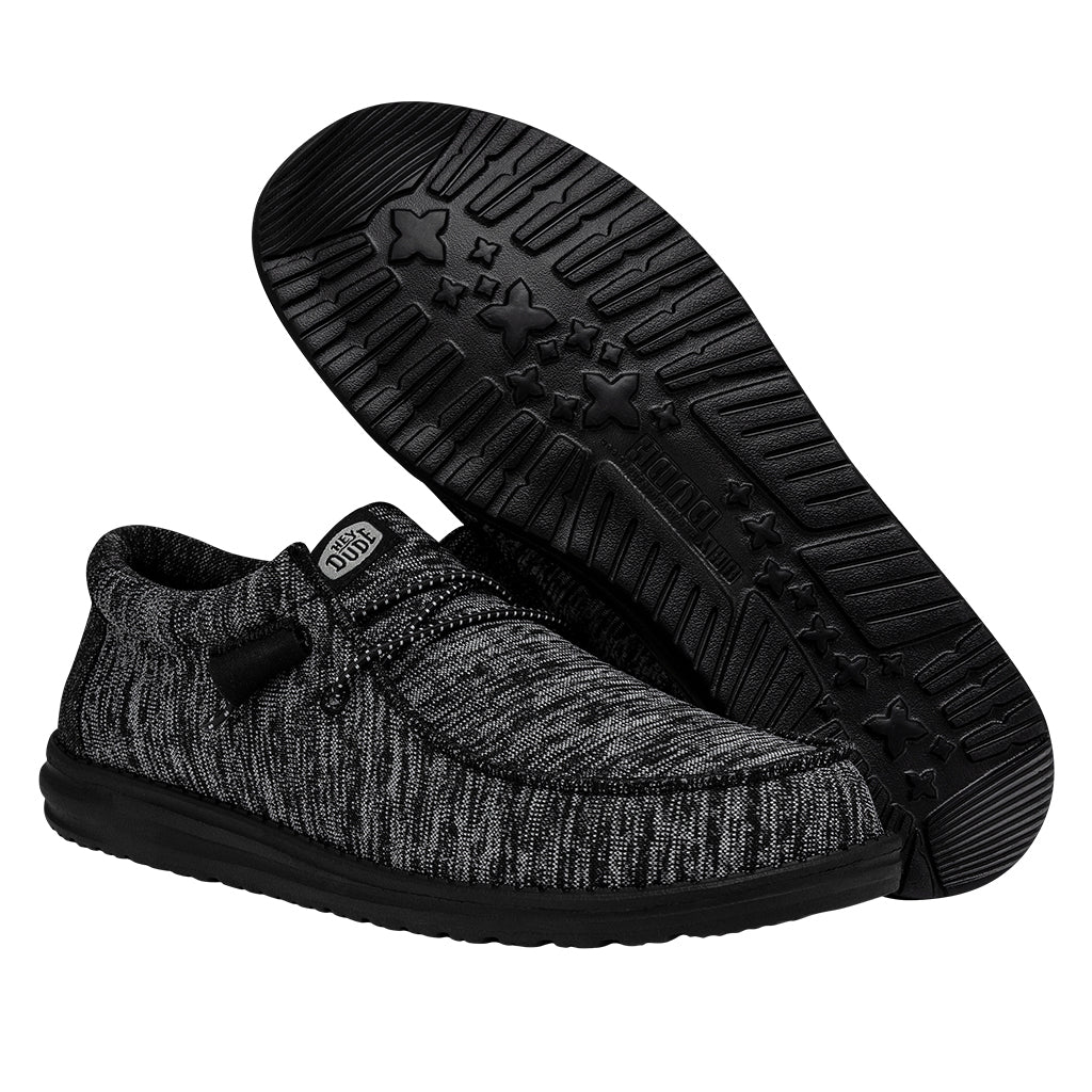 Wally Sport Knit – Black/Black - Image 3